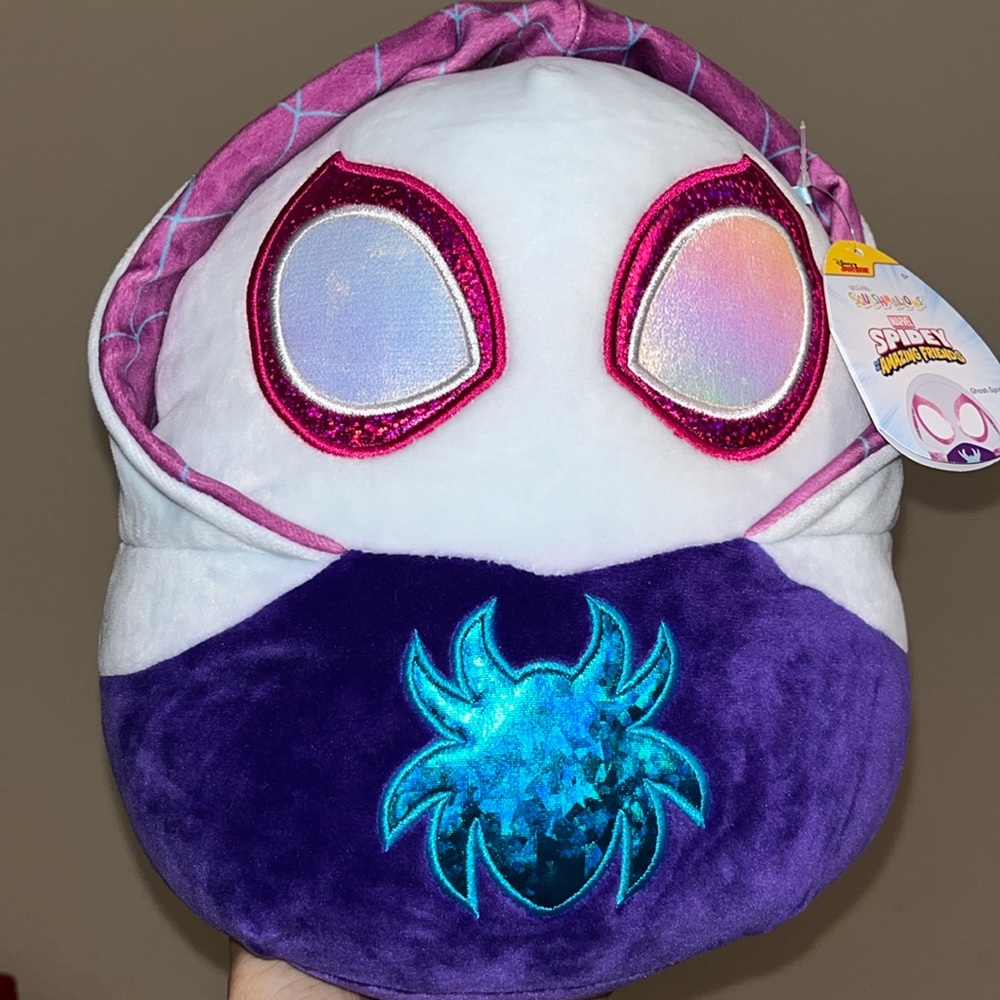 Squishmallow Disney/Marvel Ghost-Spider 10” RARE BNWT
